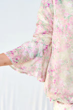 Kurung Melur Seirama in Irama Bayu  (Lilac & Sage Green)