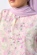 Kurung Melur Seirama in Irama Bayu  (Lilac & Sage Green)