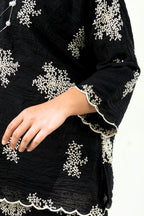 Kurung Kedah Suri Seirama in Black