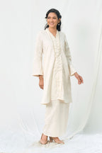 Kebaya Brocade Salma Seirama in Off White