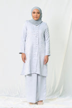 Kebaya Brocade Salma Seirama in Light Blue