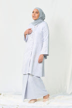 Kebaya Brocade Salma Seirama in Light Blue