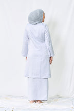 Kebaya Brocade Salma Seirama in Light Blue
