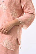 Kurung Kedah Suri Seirama in Rose