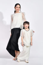 Baju Kurung Melati in Ivory