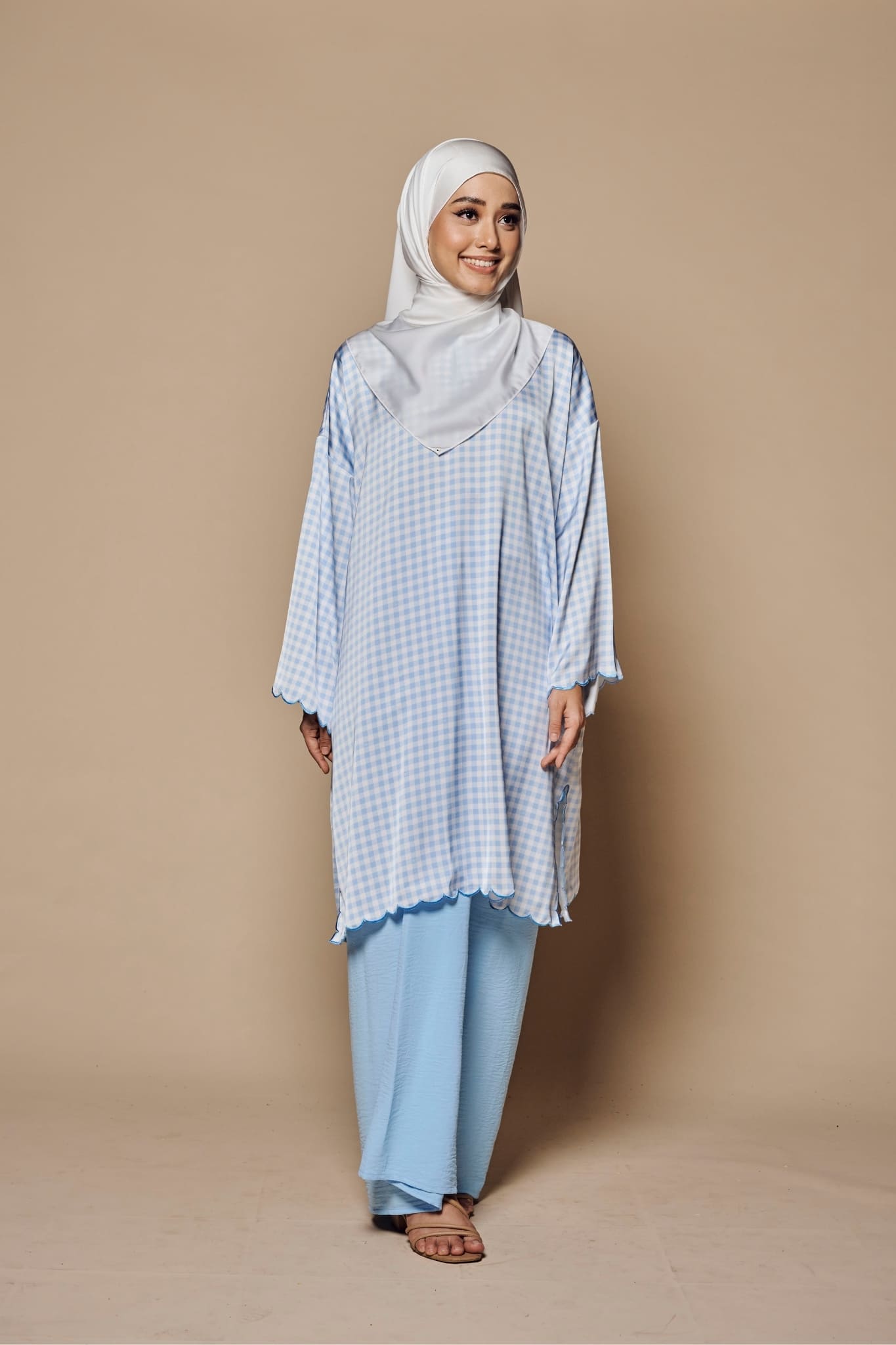 Baju Kurung Matahari Gingham 2.0