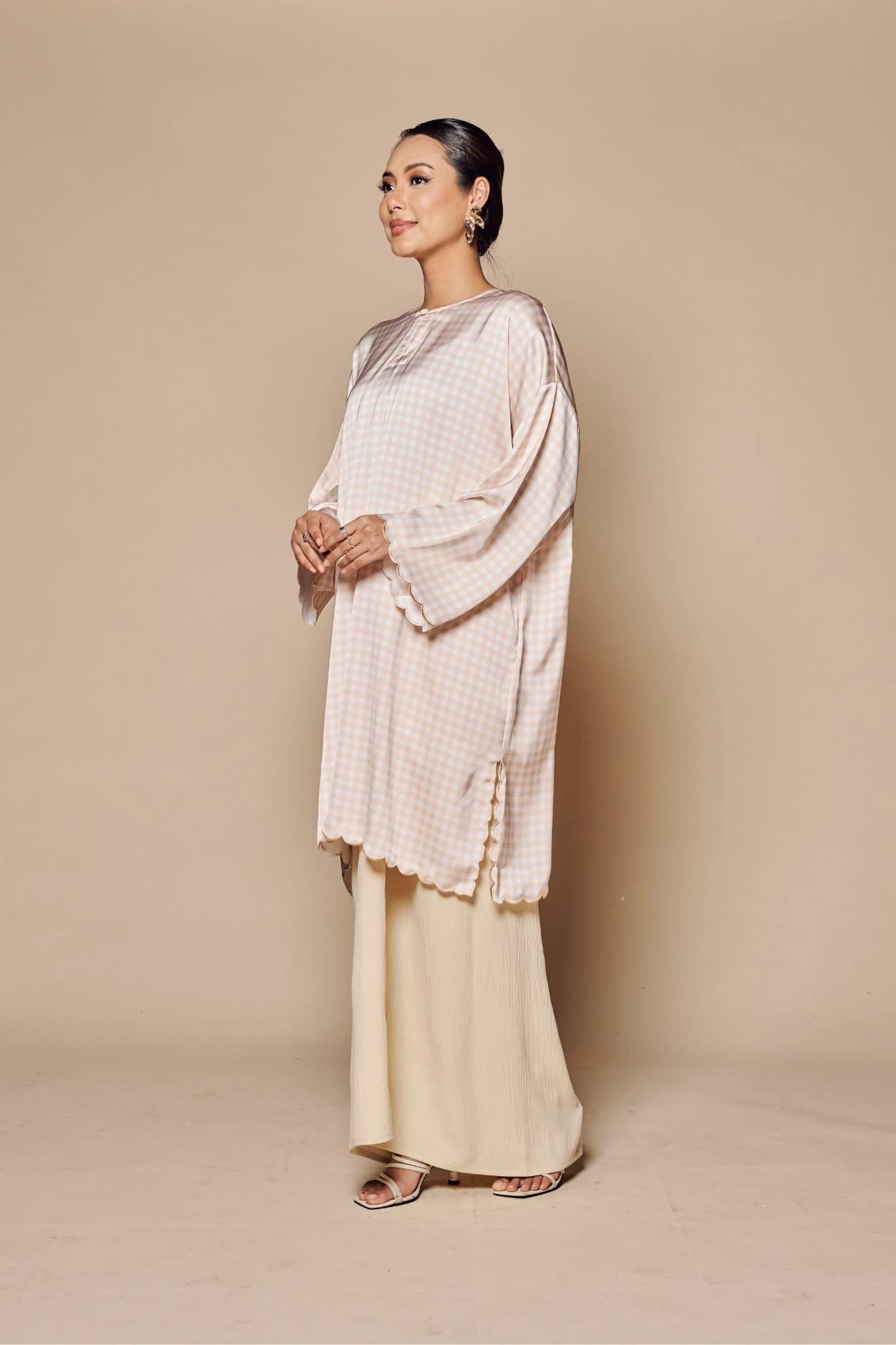 Baju Kurung Matahari Gingham 2.0