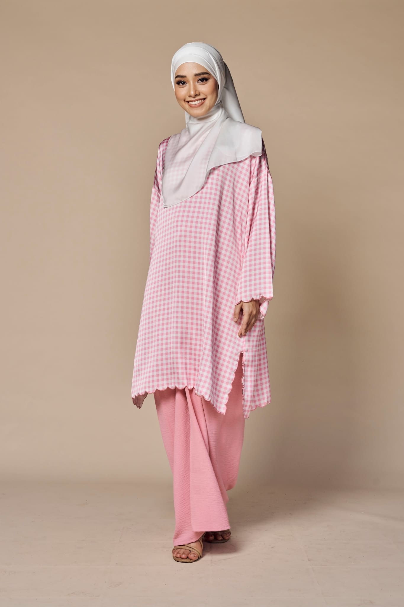 Baju Kurung Matahari Gingham 2.0