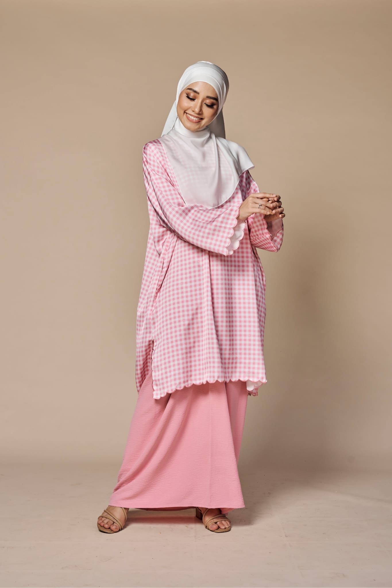 Baju Kurung Matahari Gingham 2.0