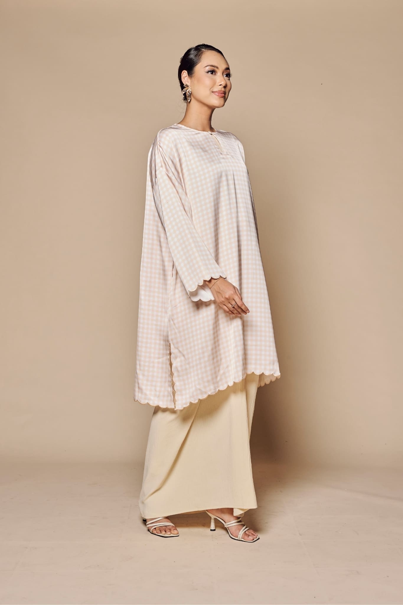 Baju Kurung Matahari Gingham 2.0
