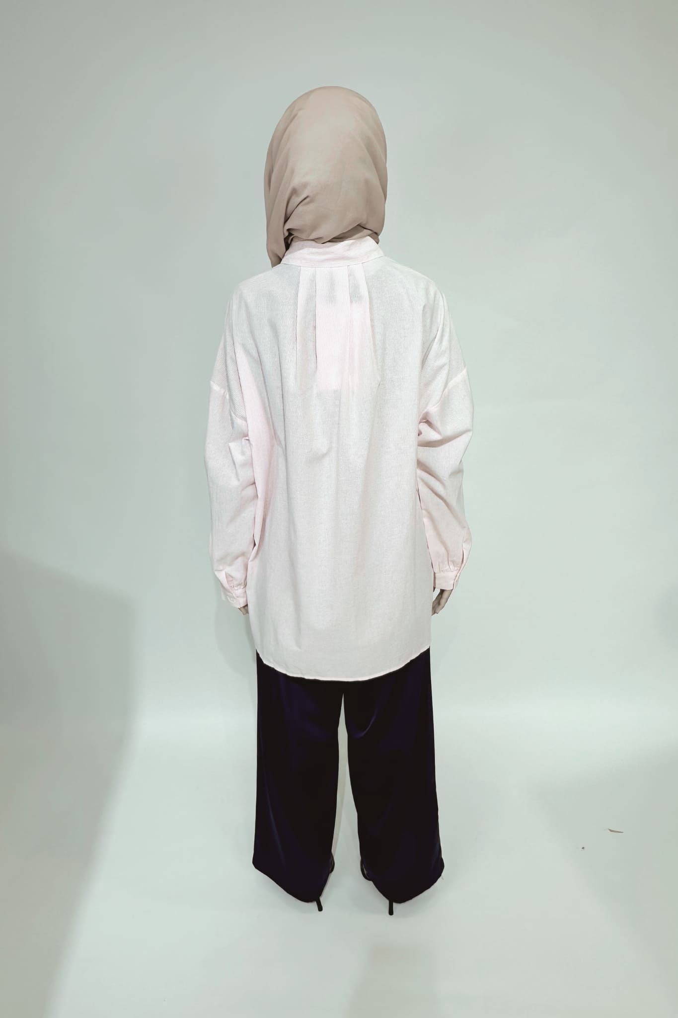 AVA STRIPED SHIRT - PINK