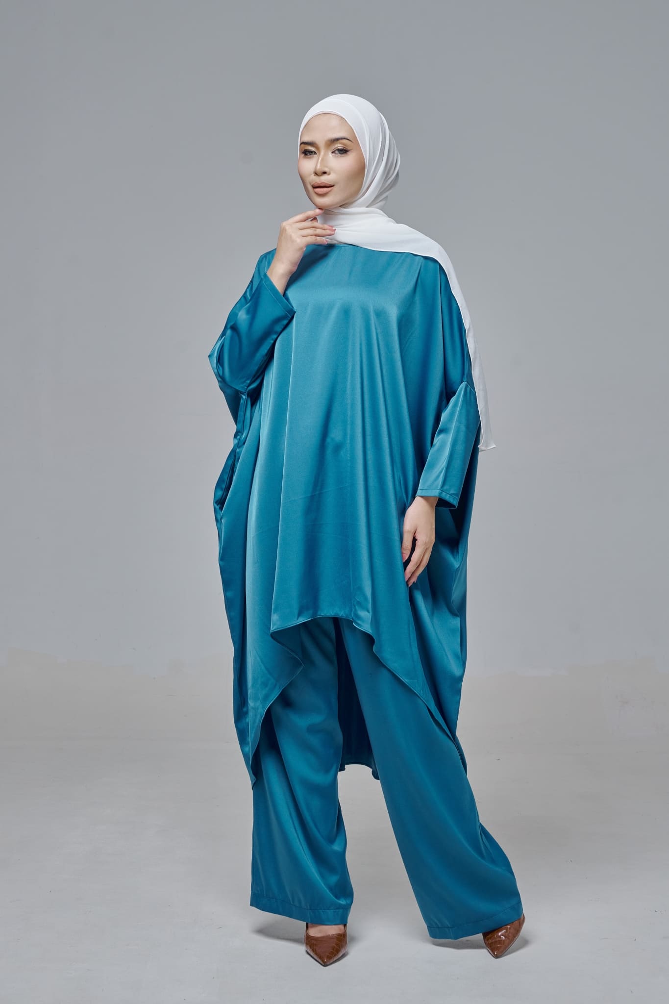 Medina Set in Dusty Teal