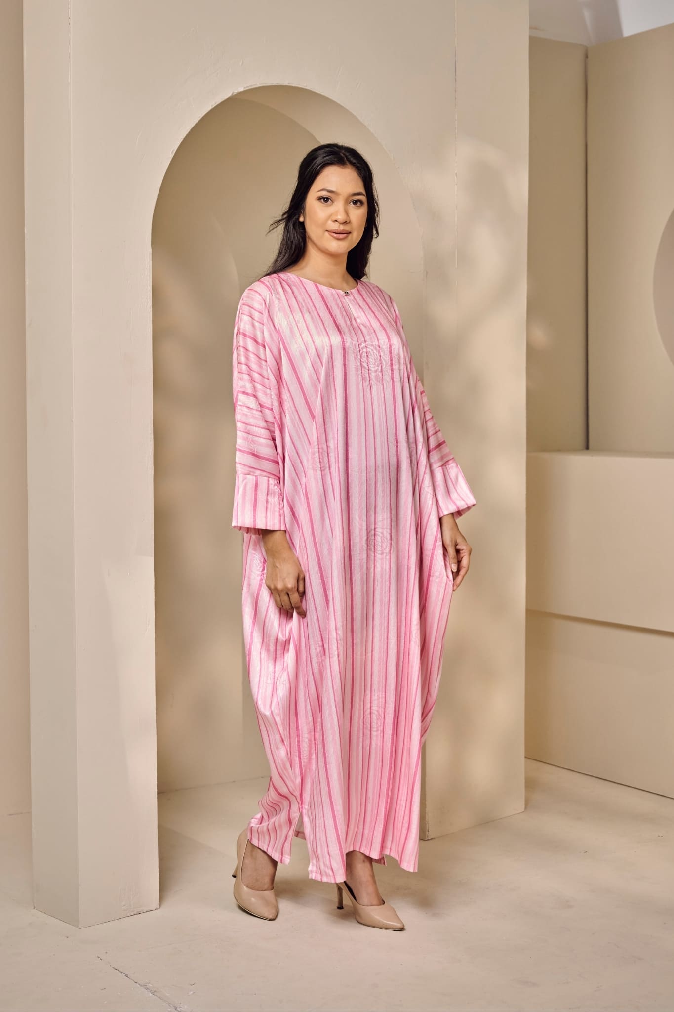 Jubah Ayla by Nurture the Label (Pink)