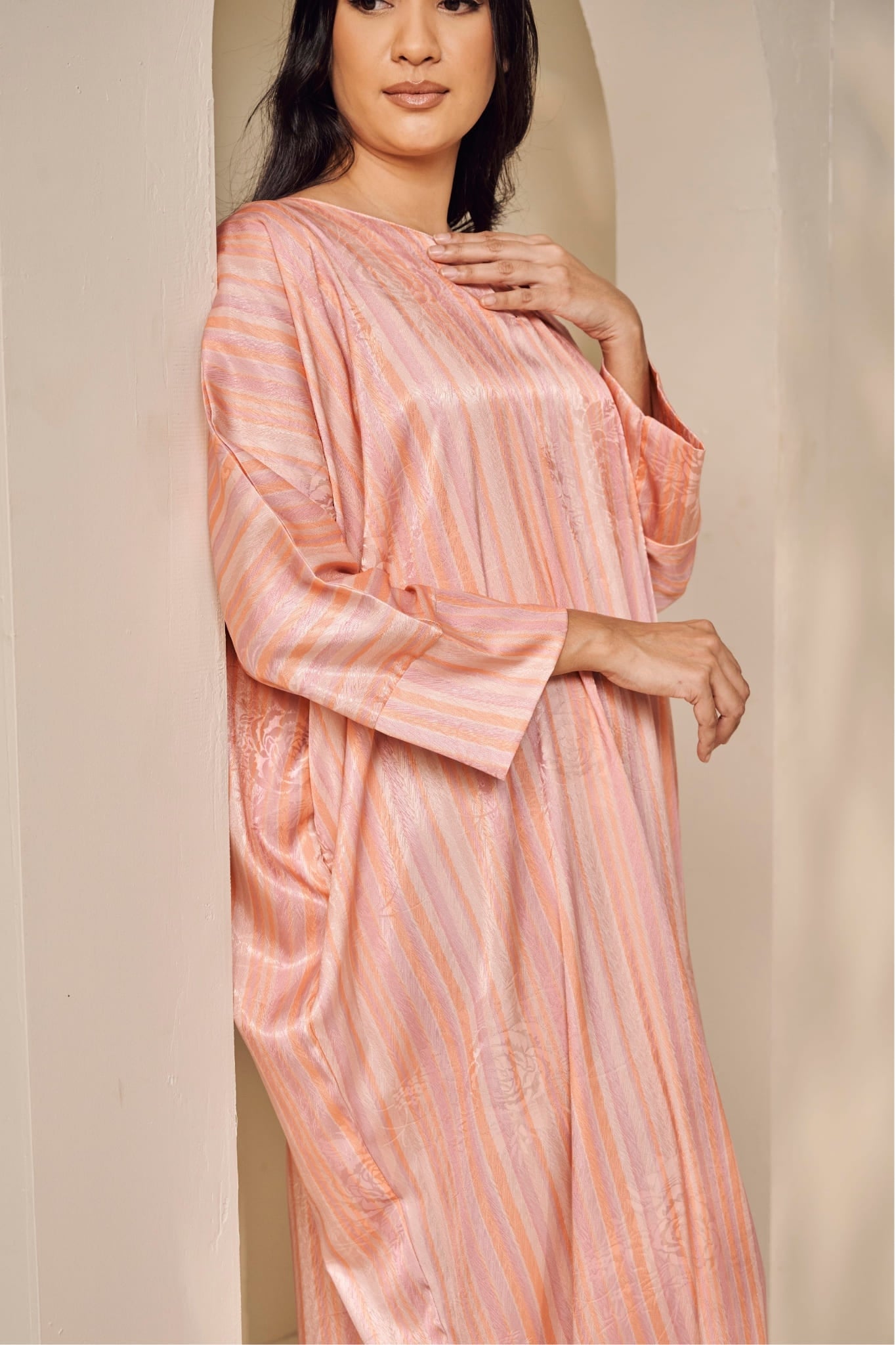 Jubah Ayla by Nurture the Label (Peach)