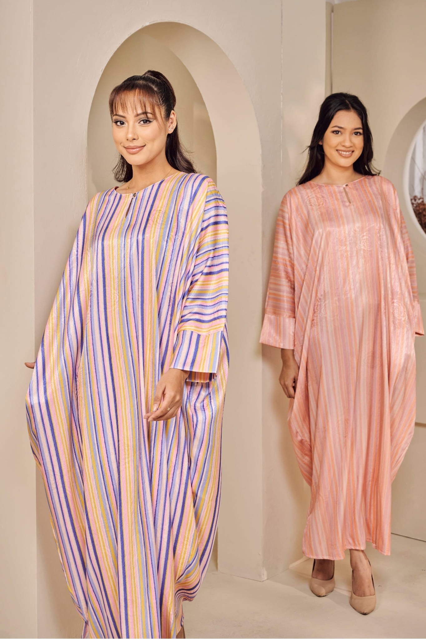 Jubah Ayla by Nurture the Label (Peach)