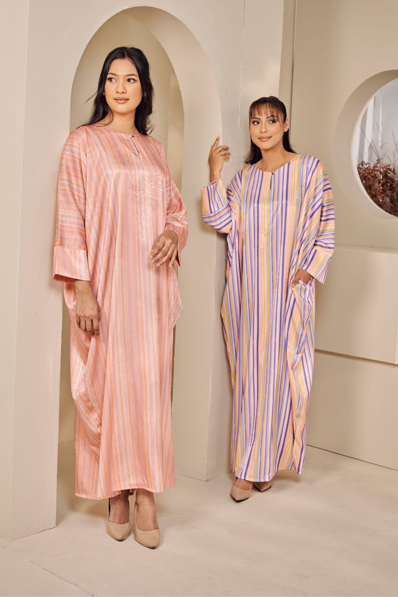 Jubah Ayla by Nurture the Label (Peach)