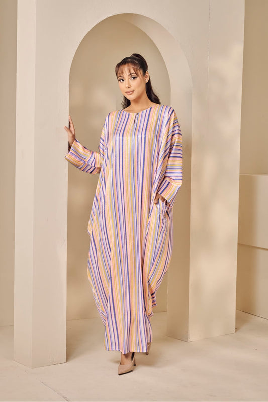 Jubah Ayla by Nurture the Label (Rainbow)