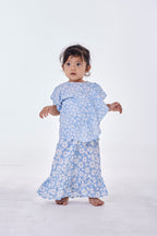 Little Kaia in Blueberry Cheesecake
