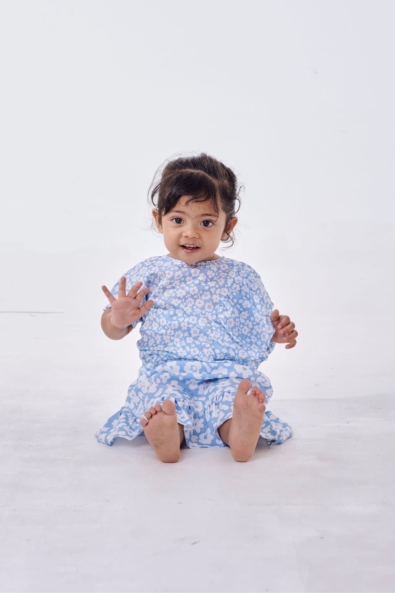 Little Kaia in Blueberry Cheesecake
