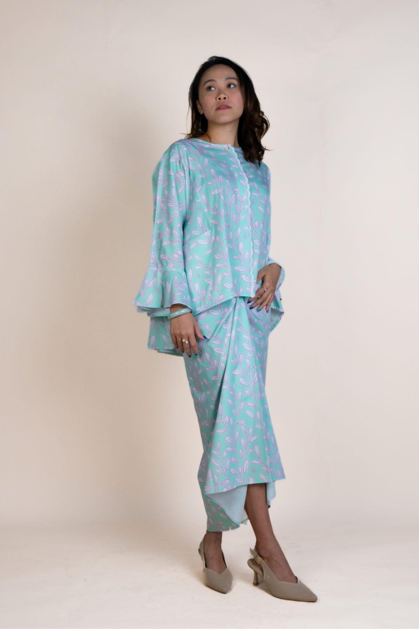 Kaia Adults Set in Frosted Mint
