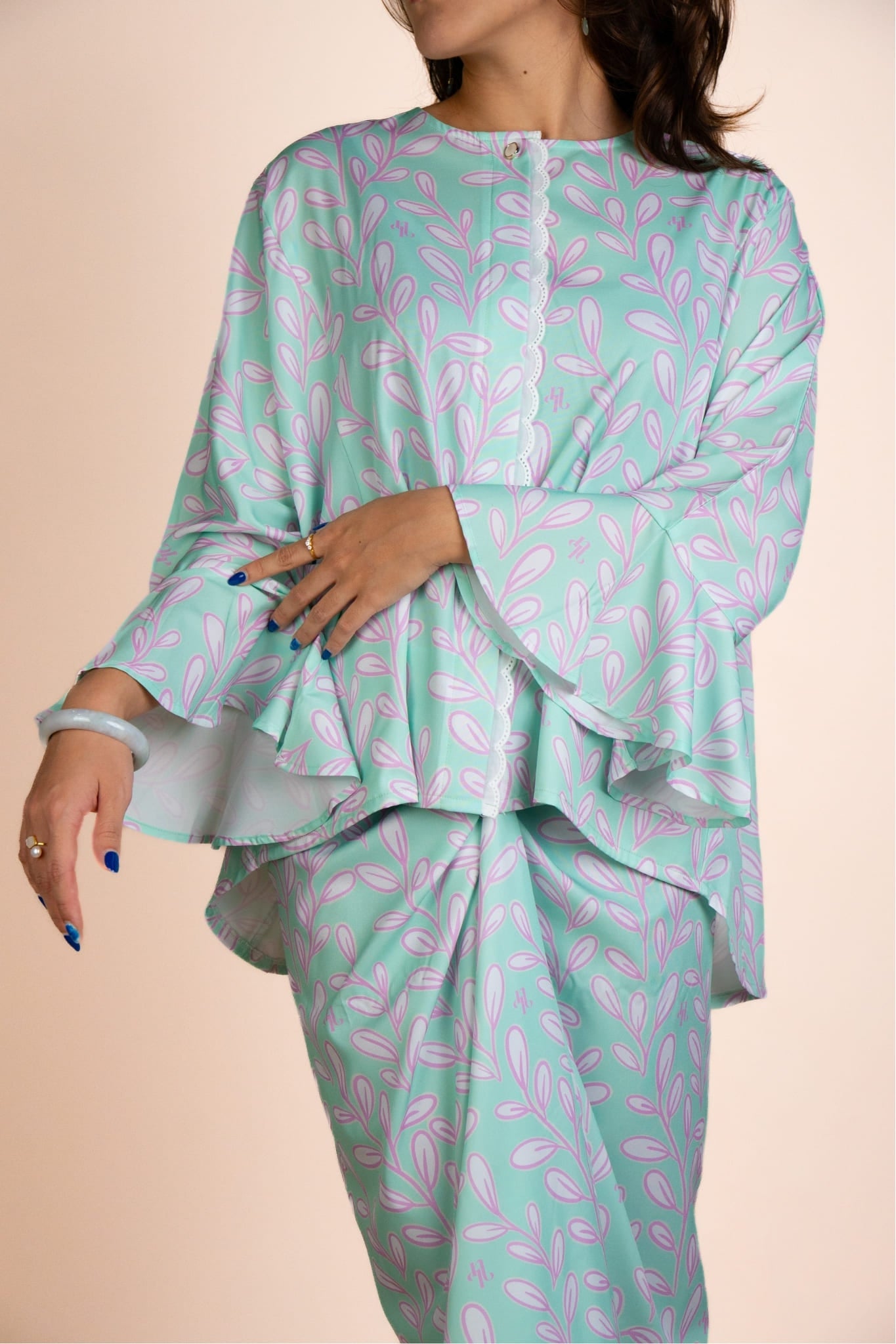 Kaia Adults Set in Frosted Mint