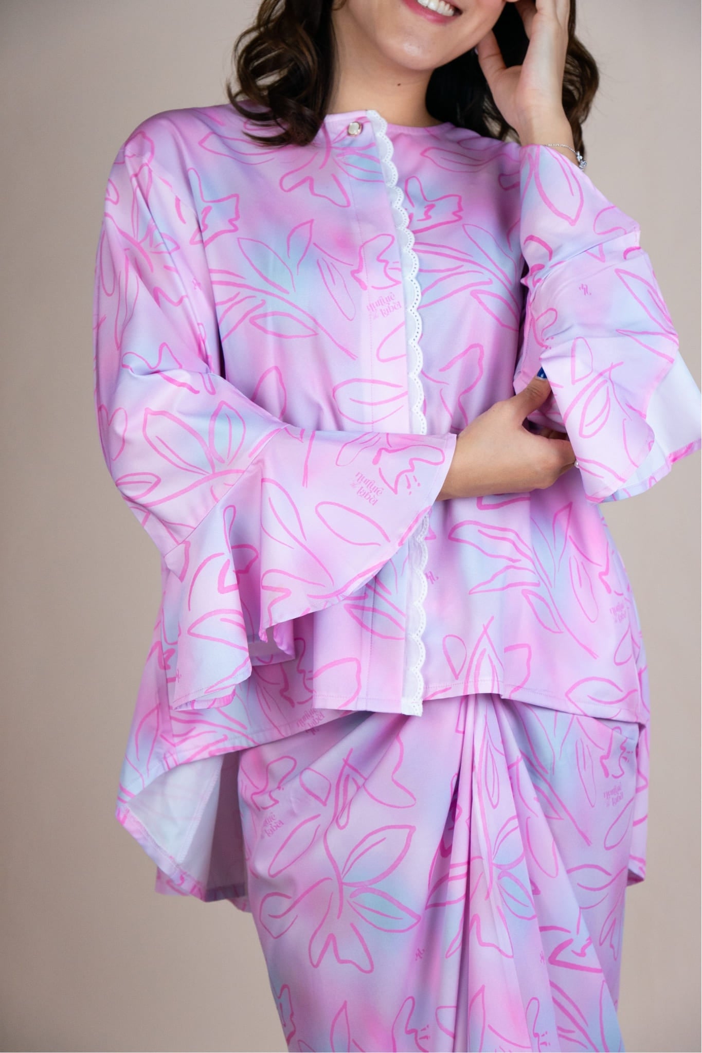 Kaia Adults Set in Pink Ganache