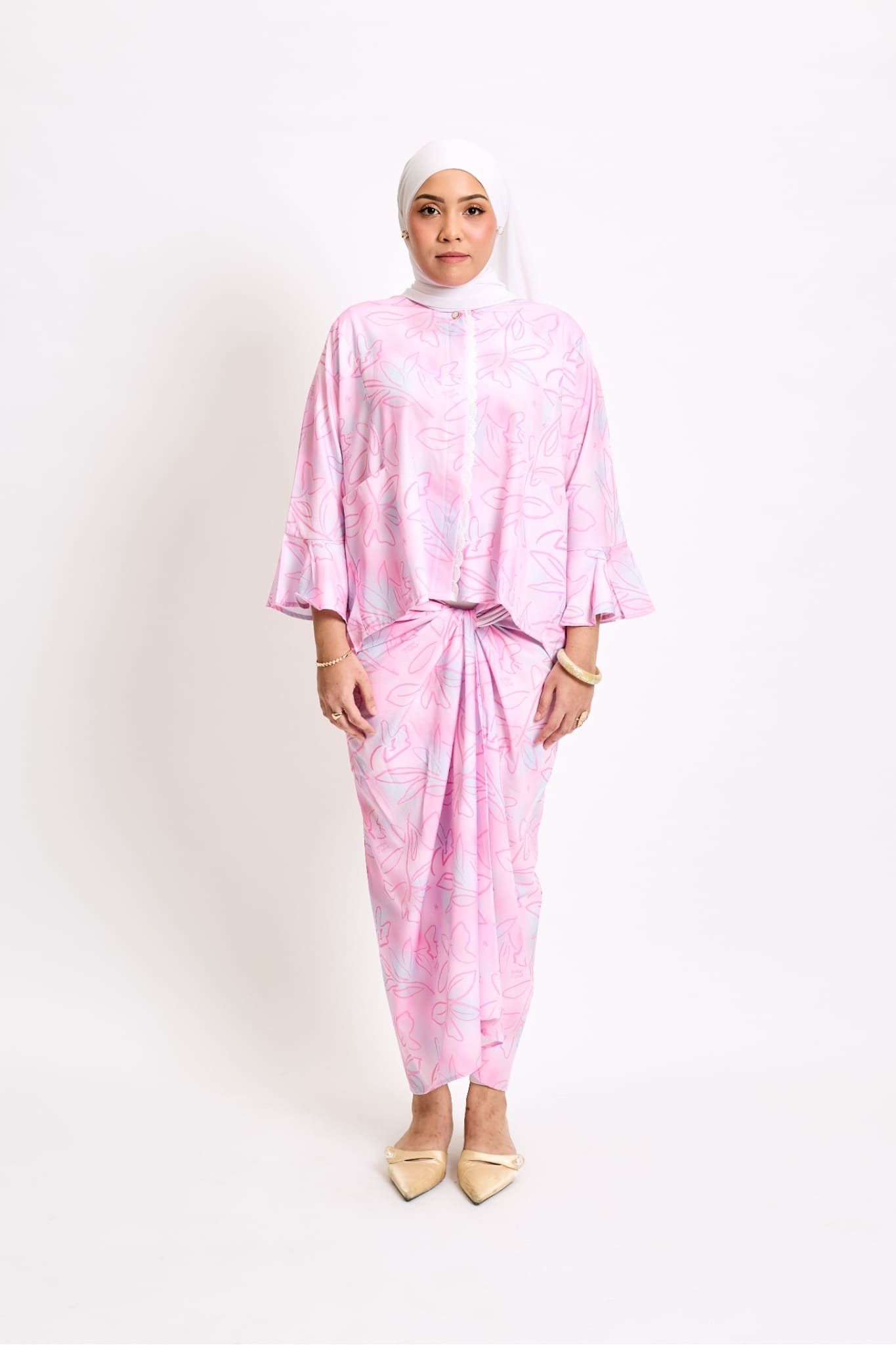 Kaia Adults Set in Pink Ganache