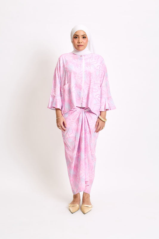 Kaia Adults Set in Pink Ganache