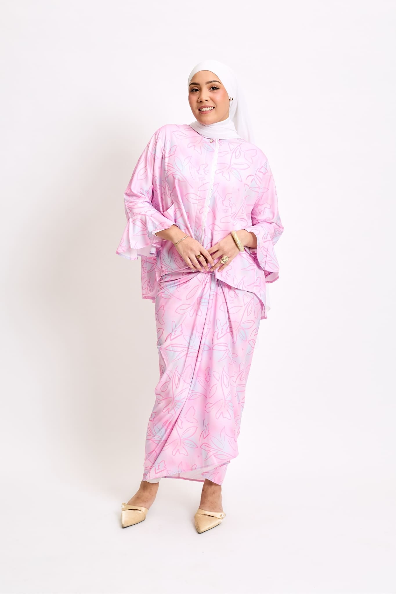 Kaia Adults Set in Pink Ganache