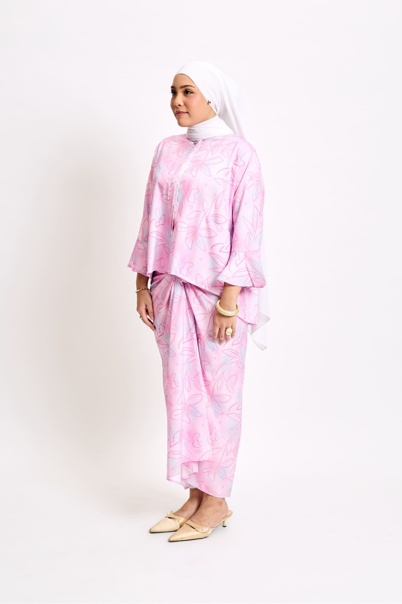 Kaia Adults Set in Pink Ganache