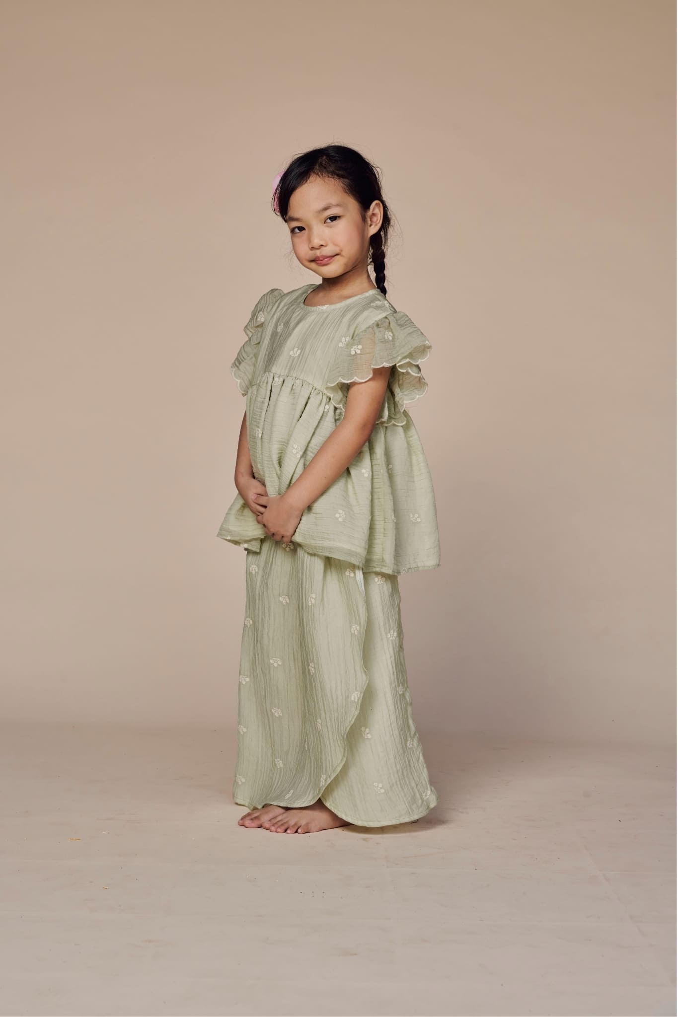 Kurung Little Suri: Charming Little version of Kurung Kedah Suri
