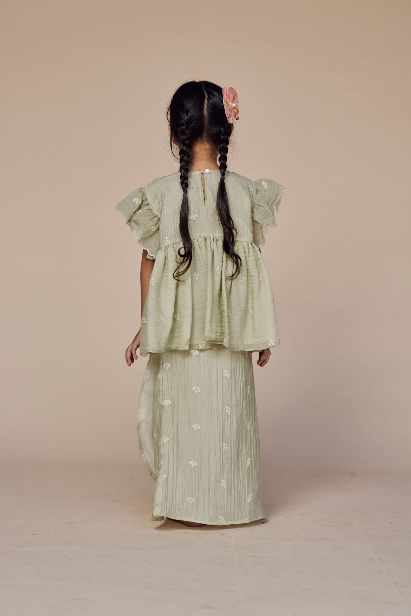 Kurung Little Suri: Charming Little version of Kurung Kedah Suri
