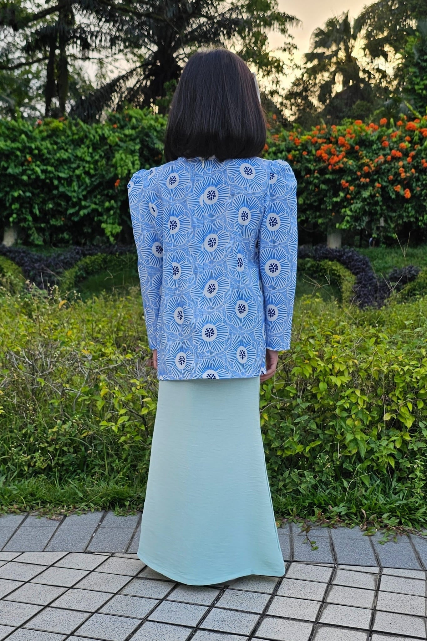 Little Matahari in Blue Botanics