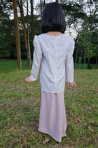 Little Matahari in Beige Gingham