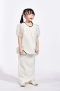 Little Melati in Ivory Polka