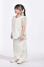Little Melati in Ivory Polka