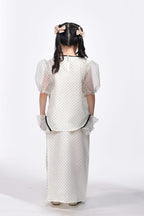 Little Melati in Ivory Polka