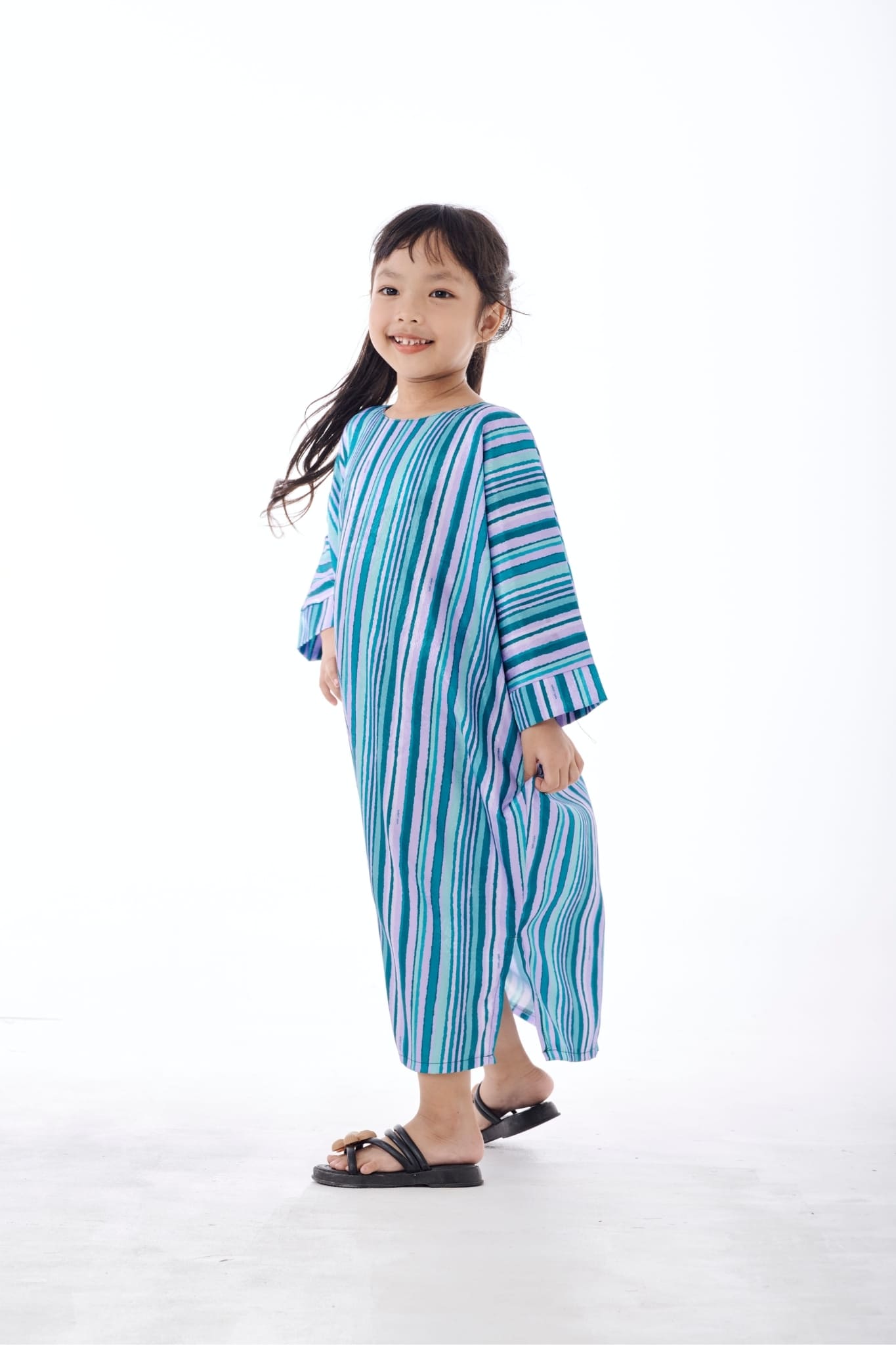 Little Jubah Ayla By Nurture the Label (Aqua)