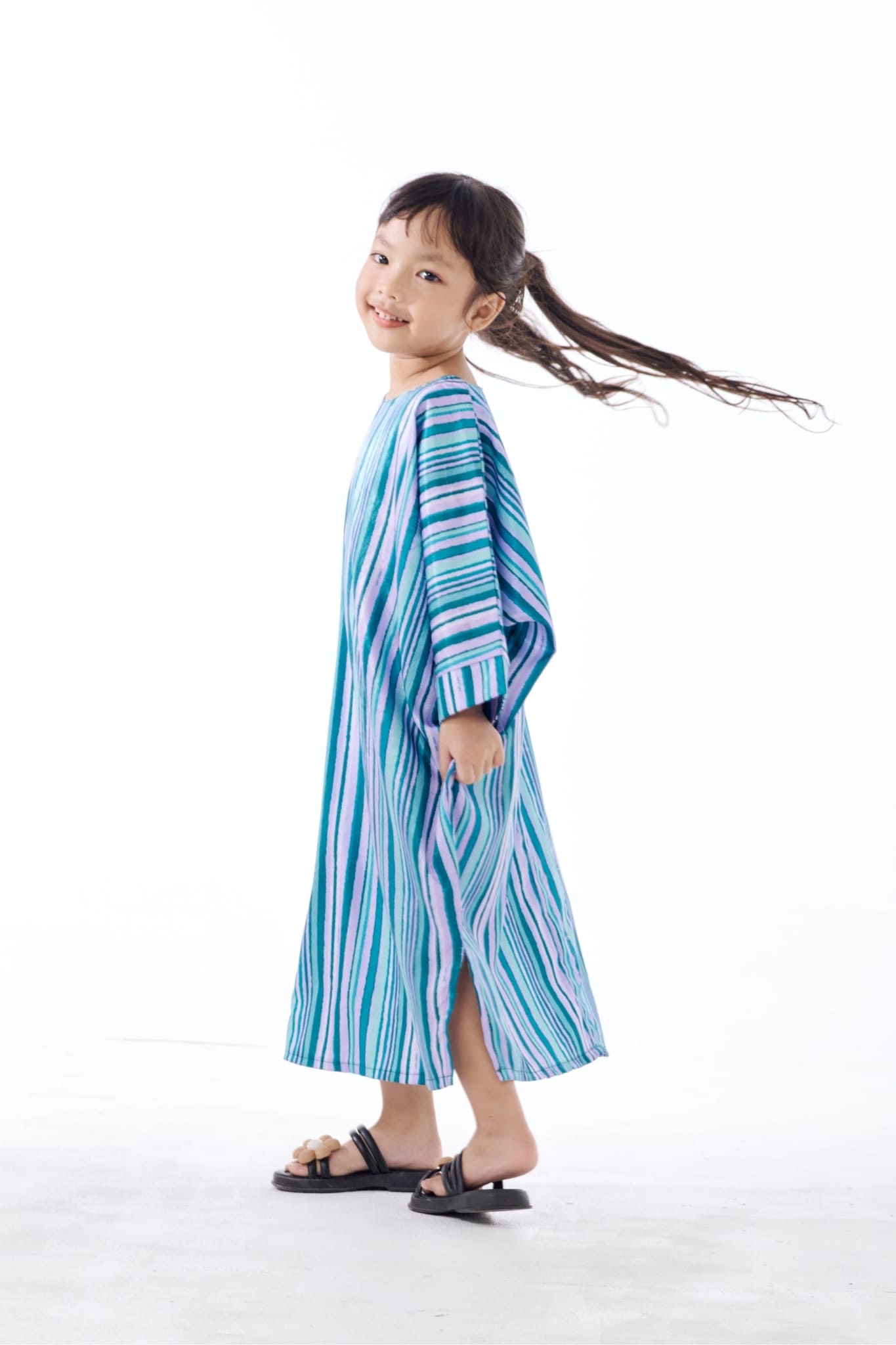Little Jubah Ayla By Nurture the Label (Aqua)