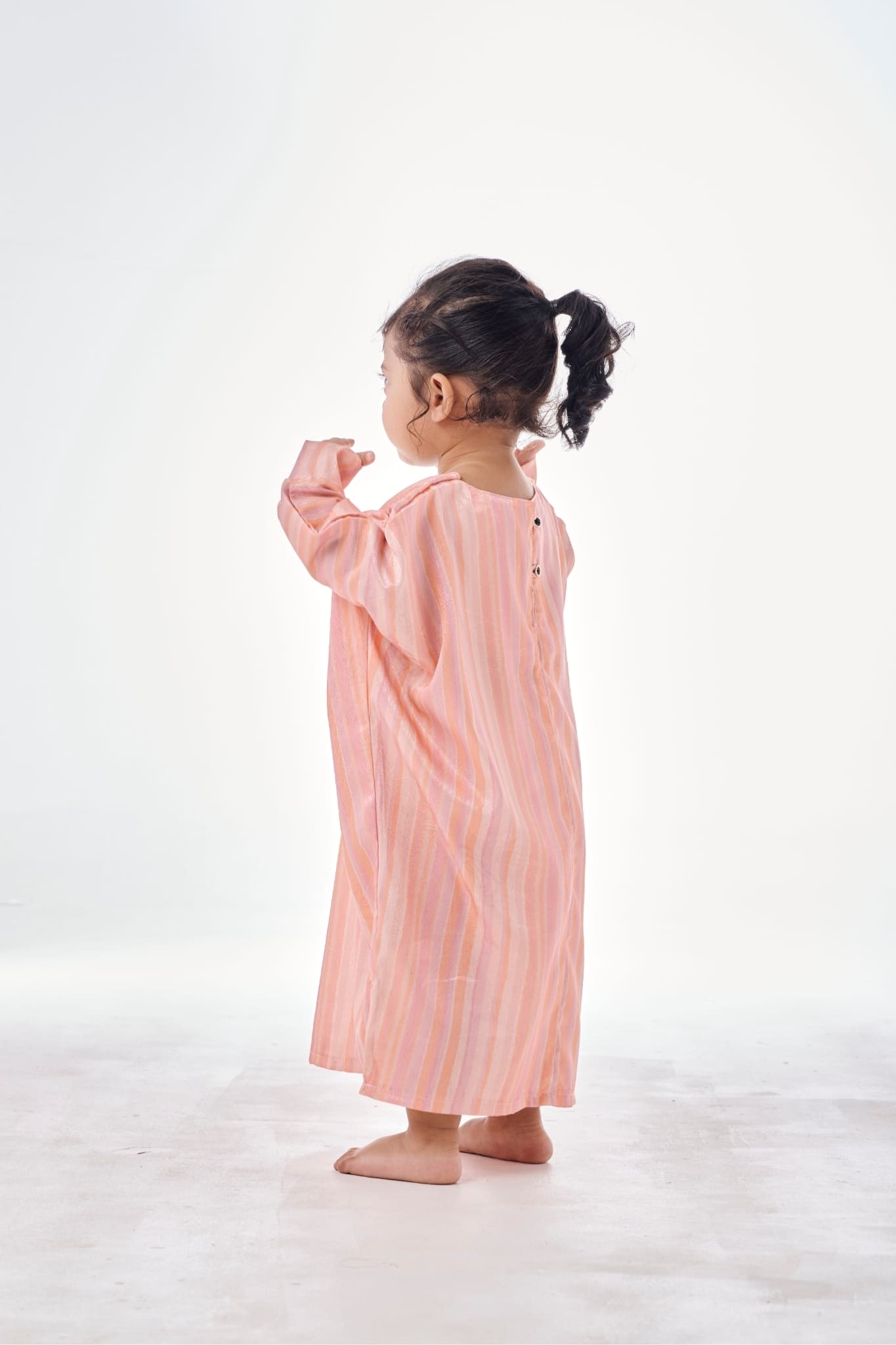 Little Jubah Ayla By Nurture the Label (Peach)