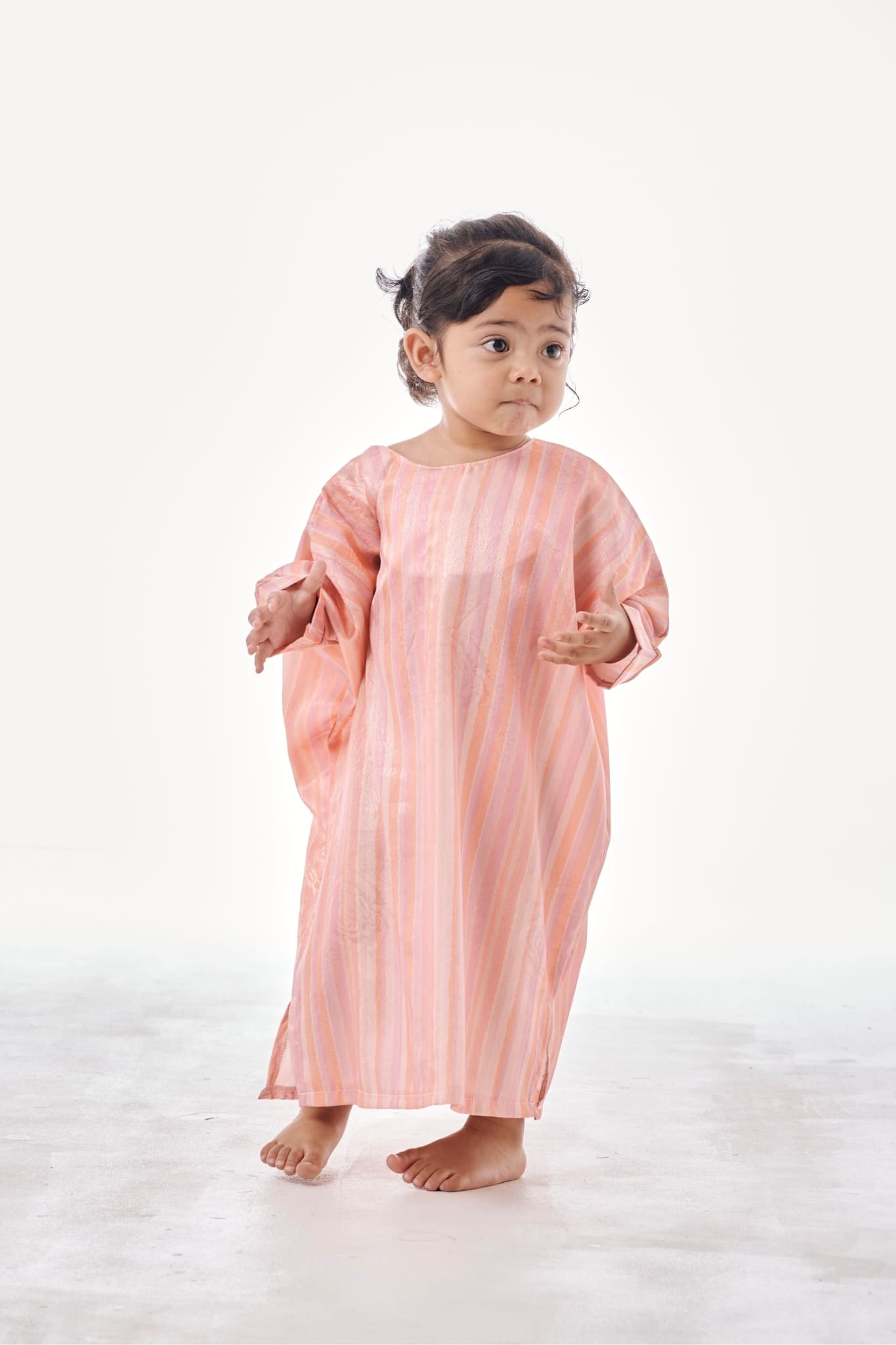 Little Jubah Ayla By Nurture the Label (Peach)