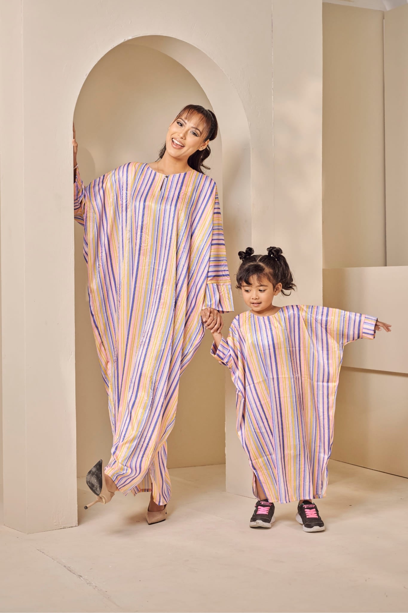 Little Jubah Ayla By Nurture the Label (Rainbow)
