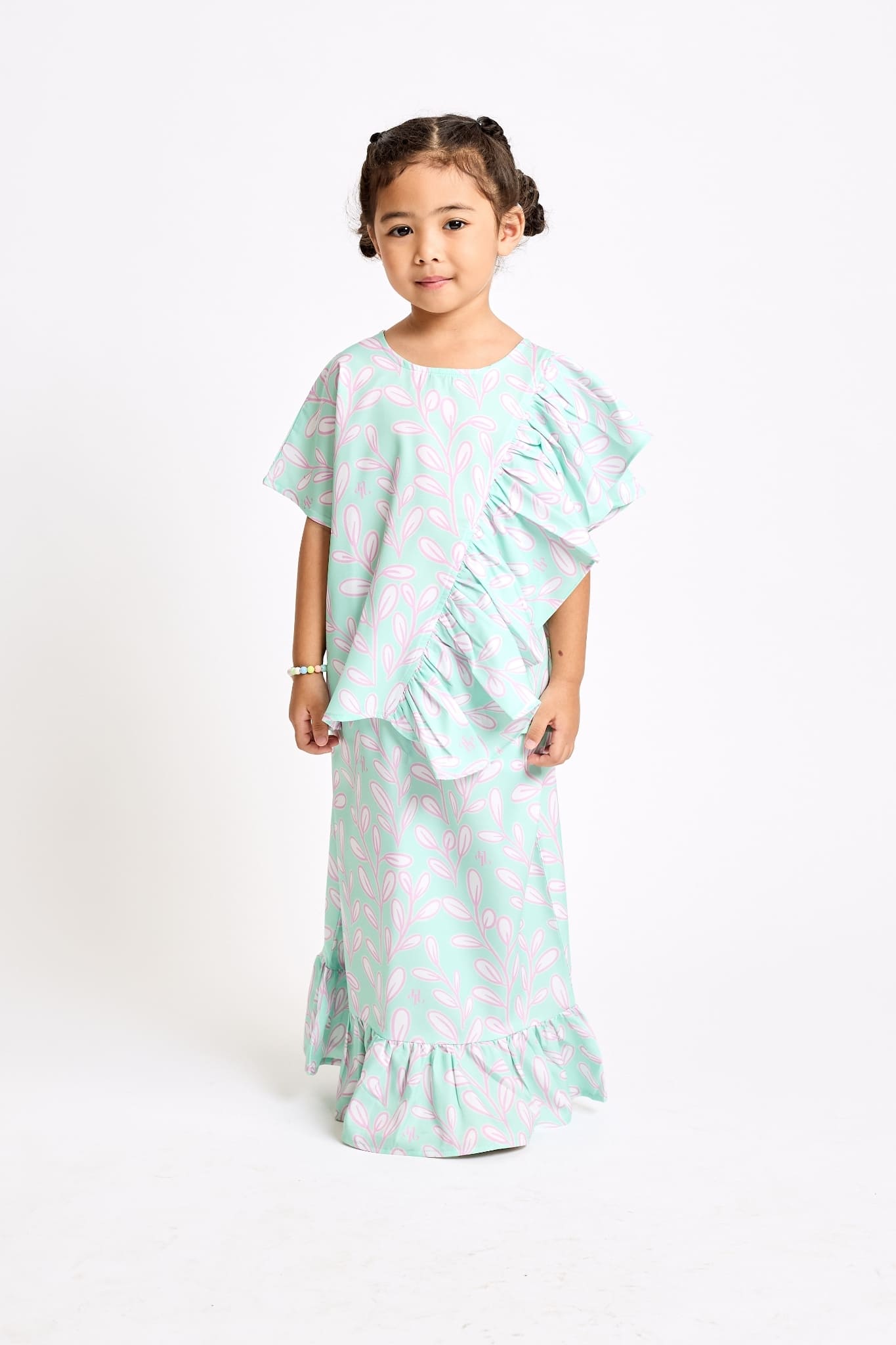 Little Kaia Set in Frosted Mint