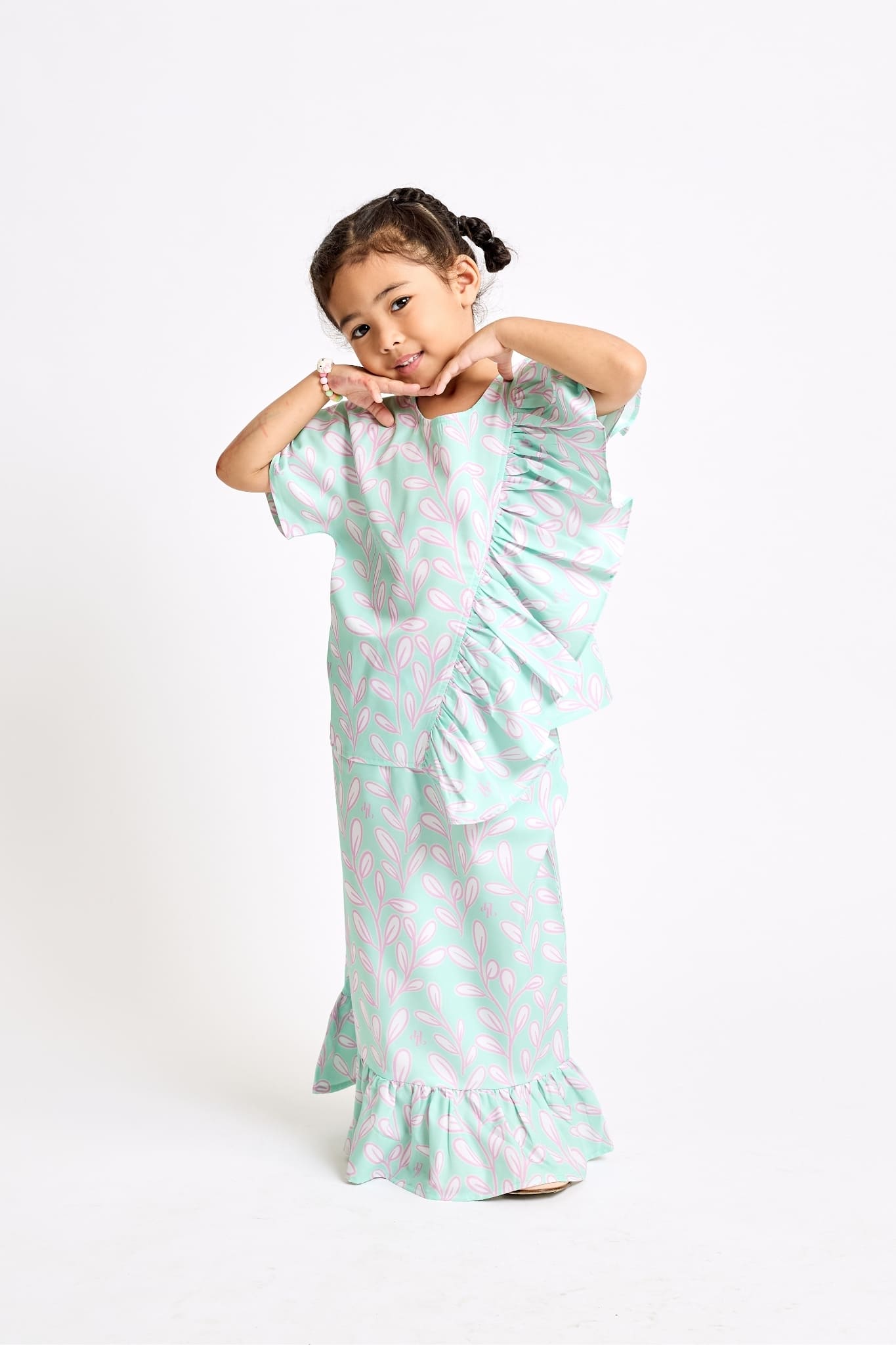 Little Kaia Set in Frosted Mint