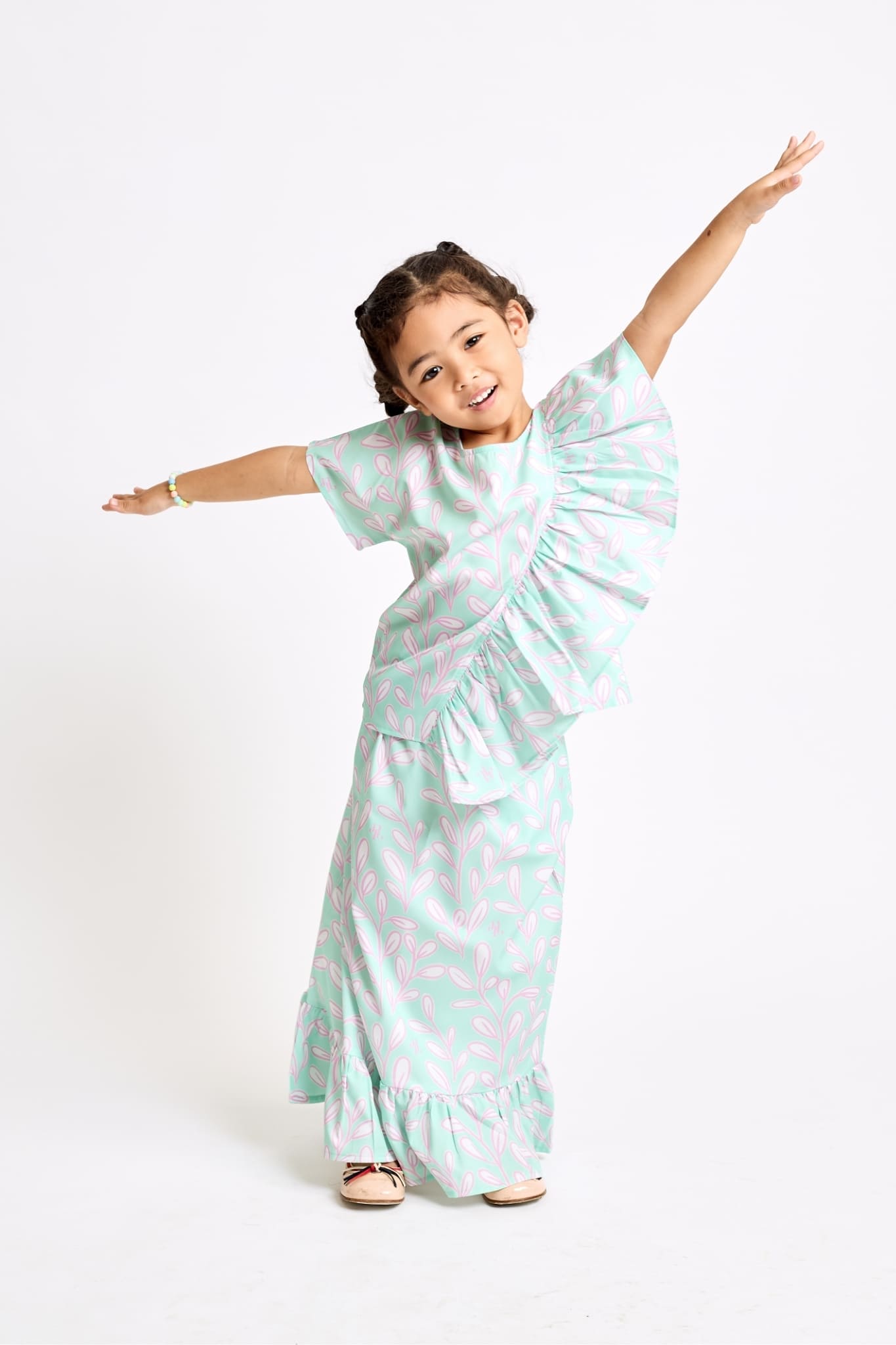 Little Kaia Set in Frosted Mint