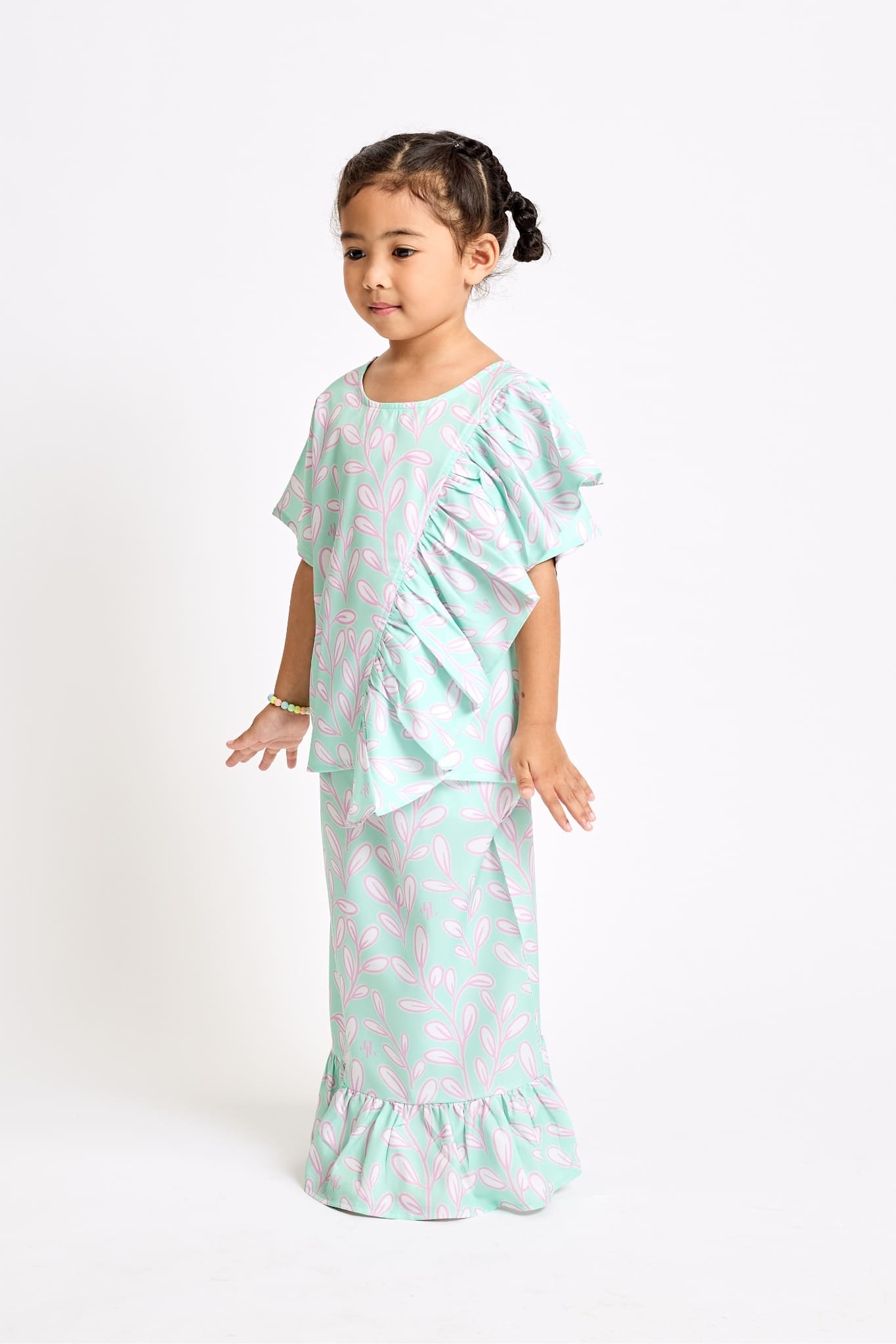 Little Kaia Set in Frosted Mint