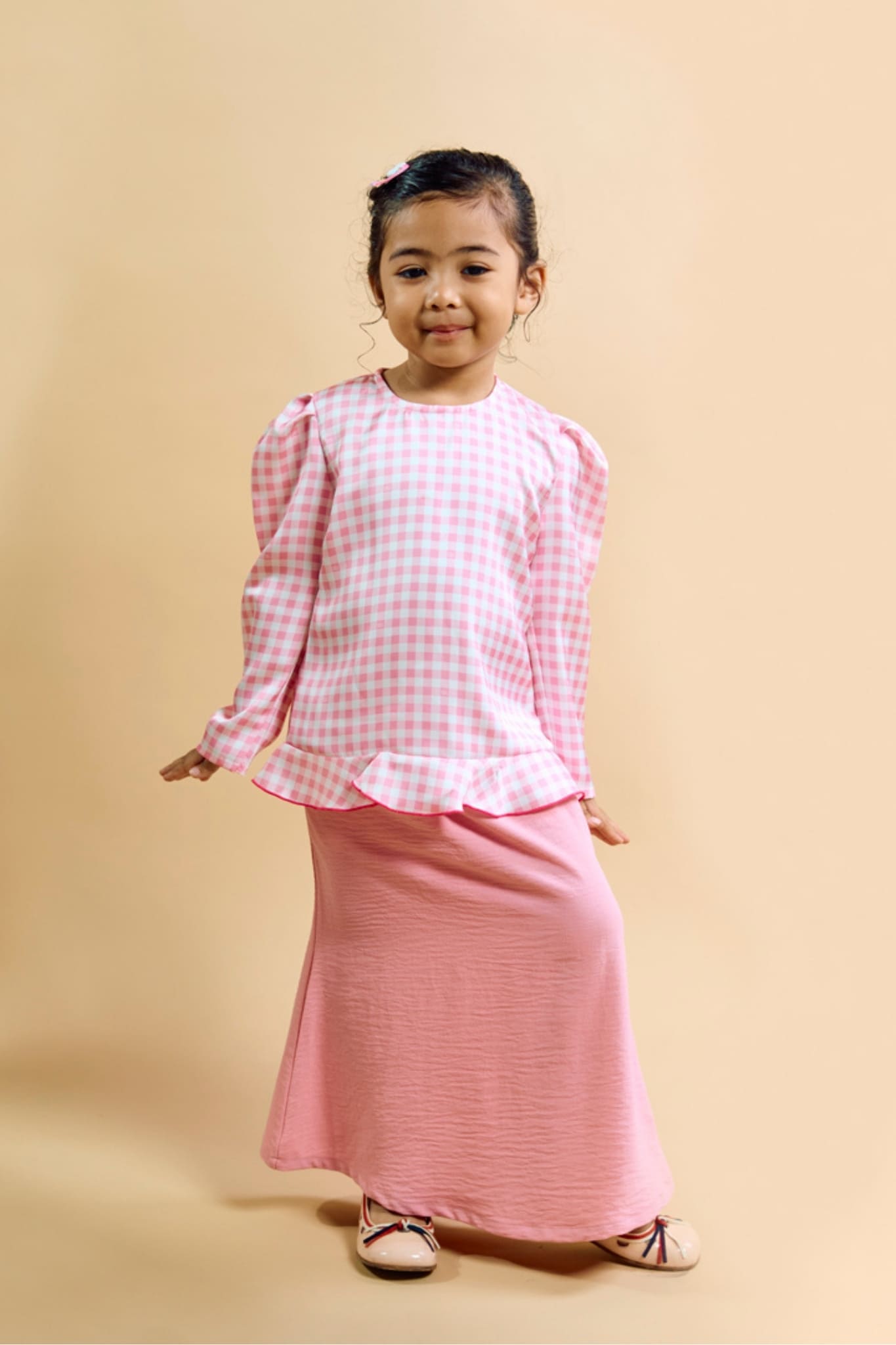 Little Matahari 2.0 Kurung Gingham for Kids