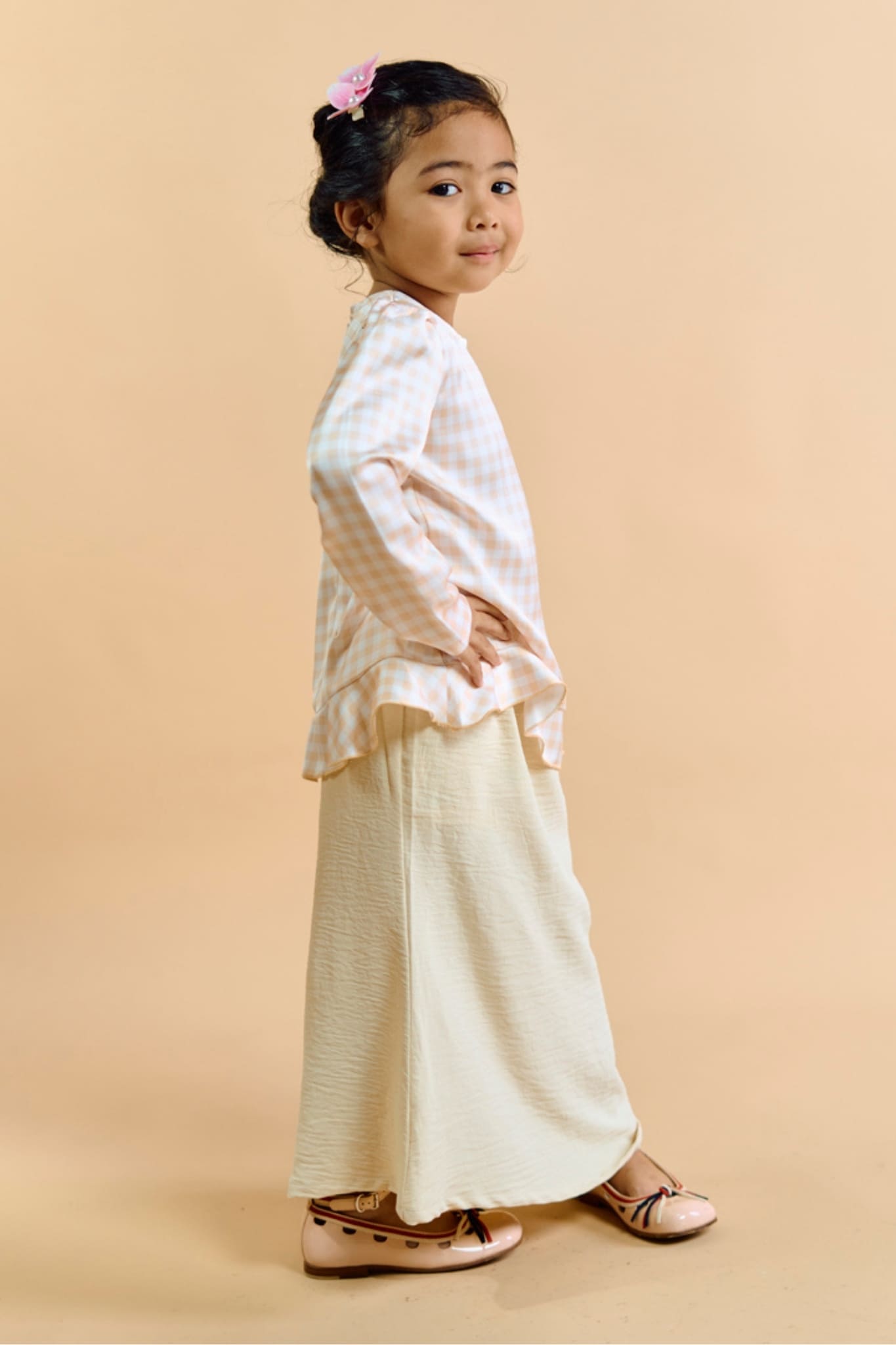 Little Matahari 2.0 Kurung Gingham for Kids