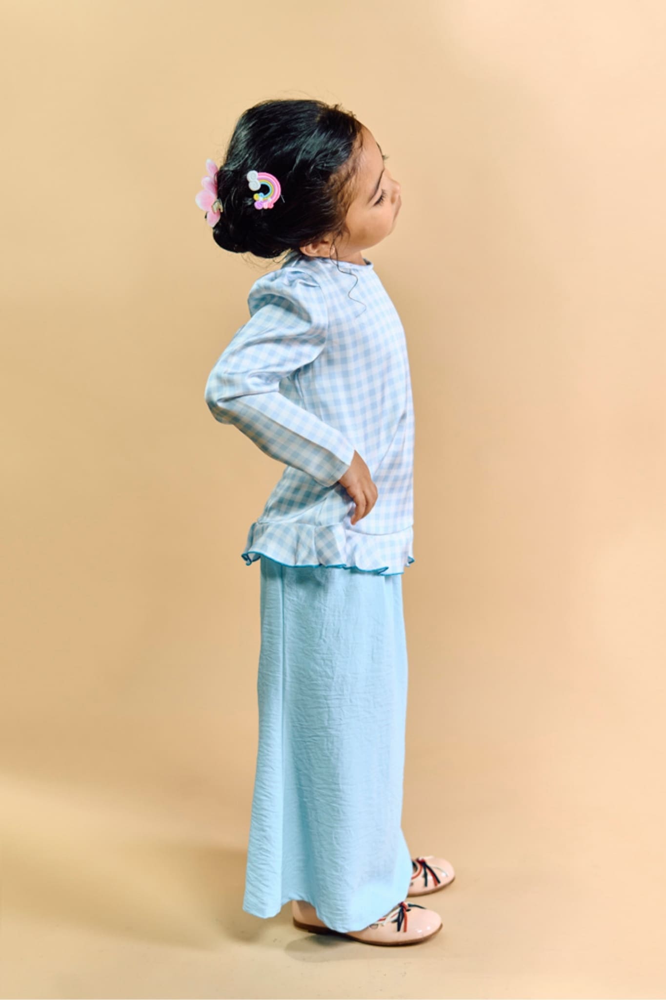 Little Matahari 2.0 Kurung Gingham for Kids