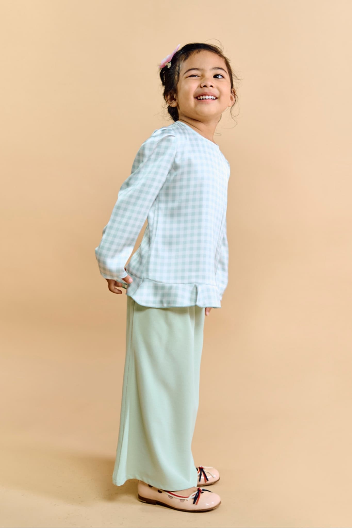 Little Matahari 2.0 Kurung Gingham for Kids